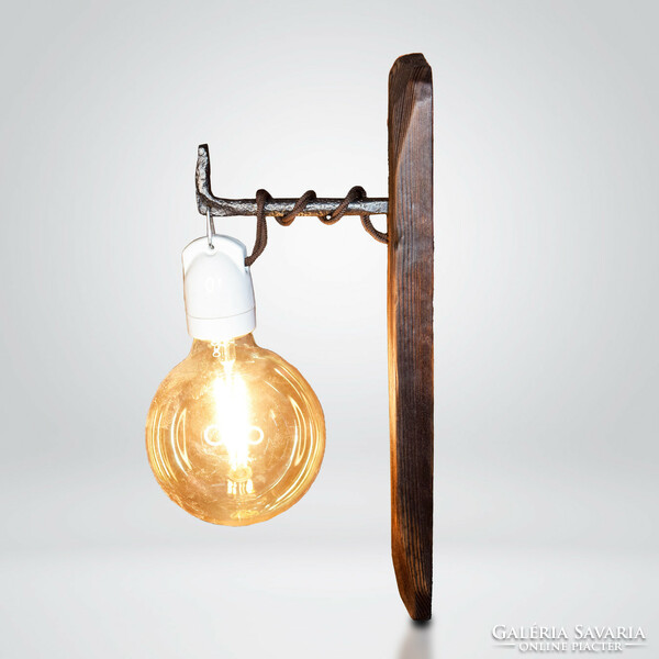 Fali vintage lámpa