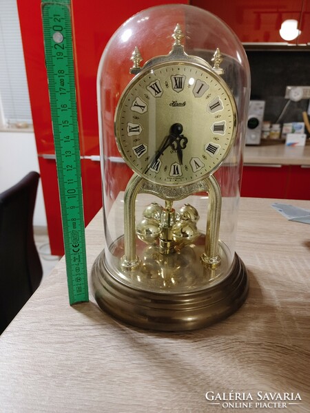 Hermle German rotating pendulum plastic clock