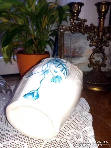 Spectacular Art Nouveau majolica vase - 17 cm - art@decoration
