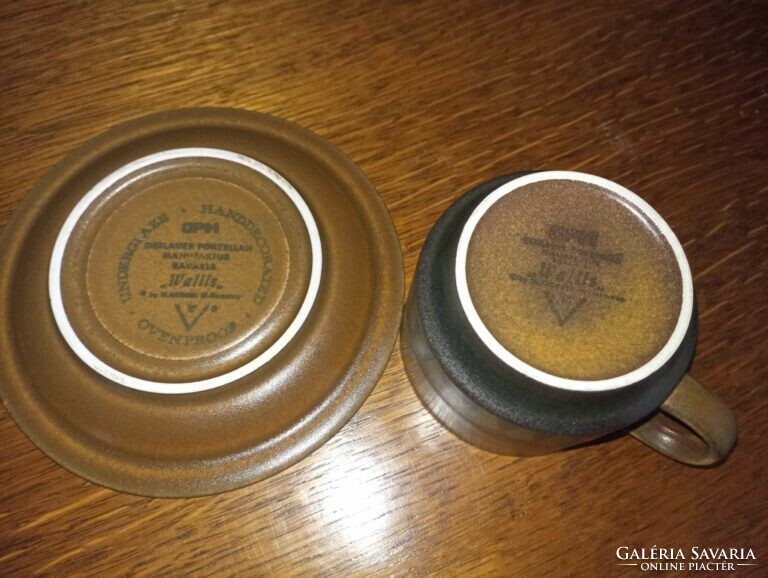 34-piece Bavarian Wallis ceramic coffee set