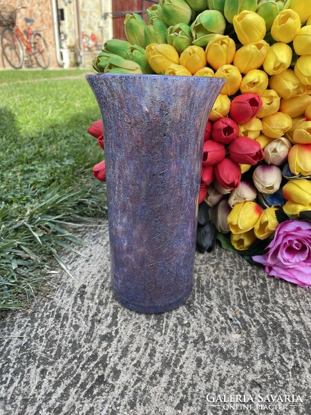 Retro gradient vase cracked beautiful veil glass veil Carcagi berek bath glass