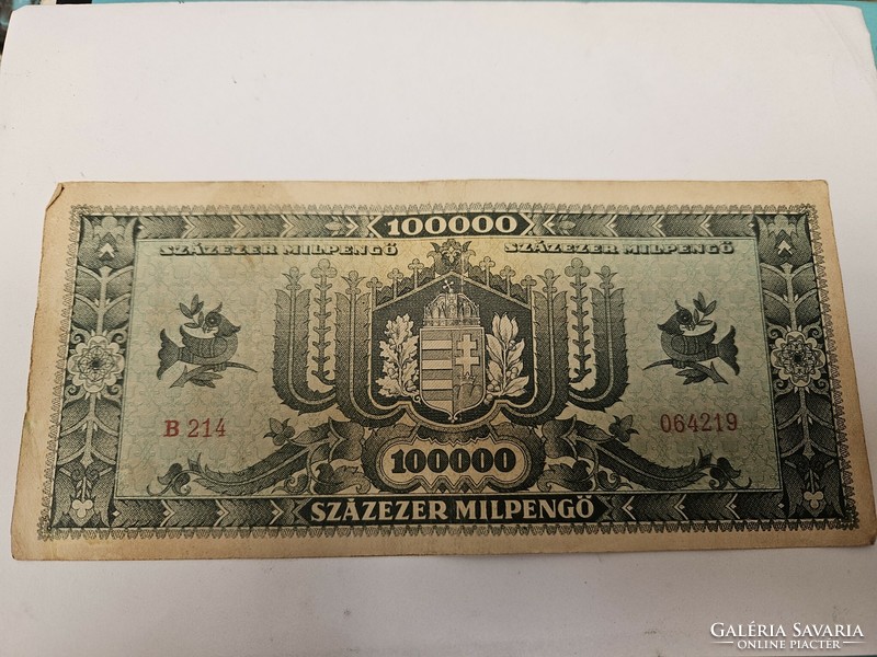 1946-os 100000 Milpengő