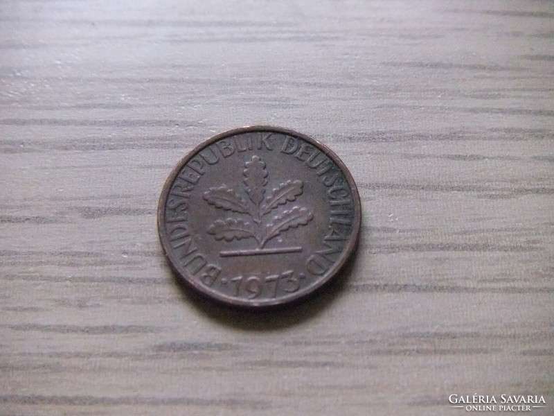 1   Pfennig   1973   (  G  )  Németország
