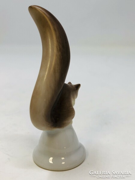 Herend squirrel miniature porcelain figure (6cm) rz
