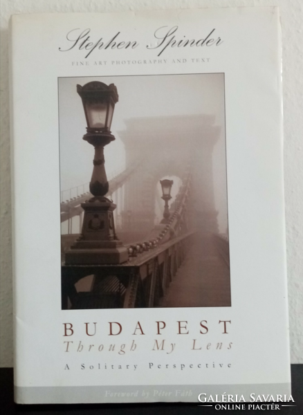 Stephen Spinder - Budapest Througb My Lens.... c. könyv eladó