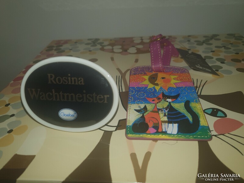 Goebel rosina wachtmeister suitcase package label label bag pendant