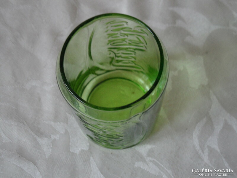Coca cola üveg pohár ( 3 dl.-es Zöld )