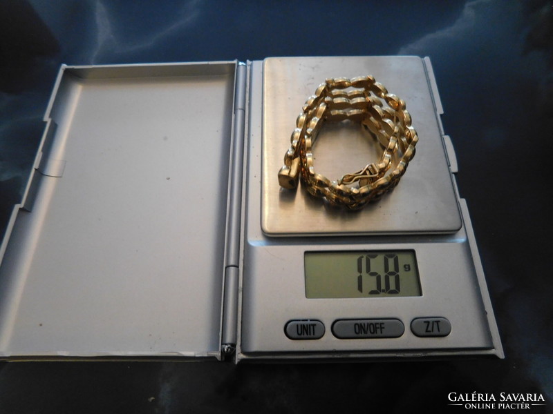 Gold women's 18k bracelet 15.8 Gr