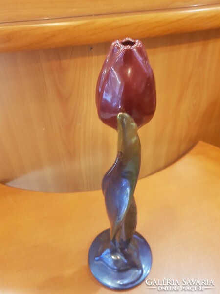 Zsolnay eozin tulipán