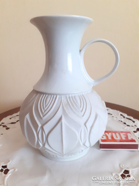 Nice, special vase, jug. 18 Cm.