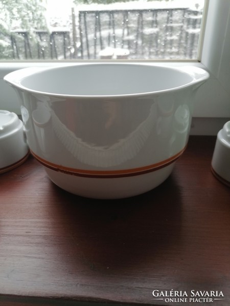 Alföldi soup bowl with 4 soup cups