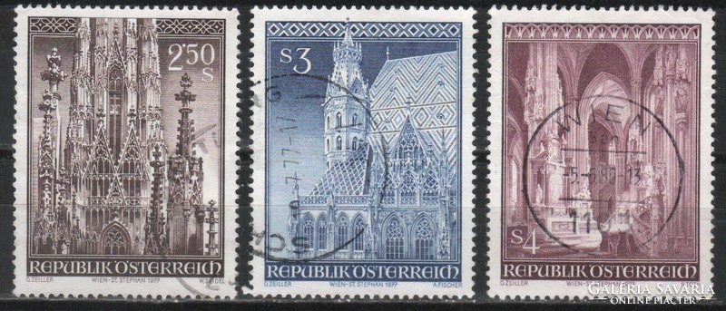 Ausztria 1712 Mi 1544-1546      1,60 Euró