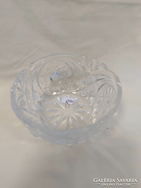 Antique crystal bowl