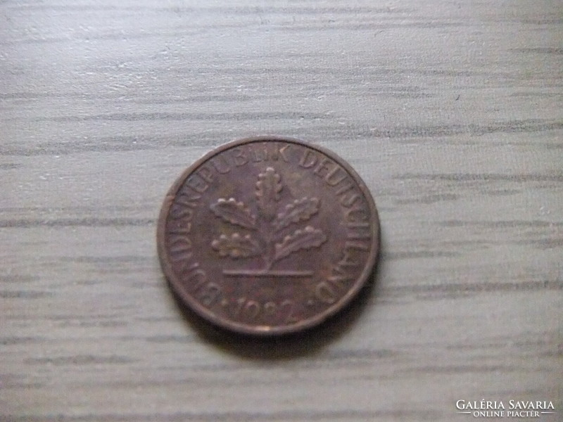 1   Pfennig   1982   (  J  )  Németország