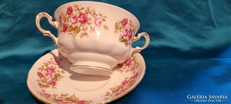Queen Anne English rare soup cups