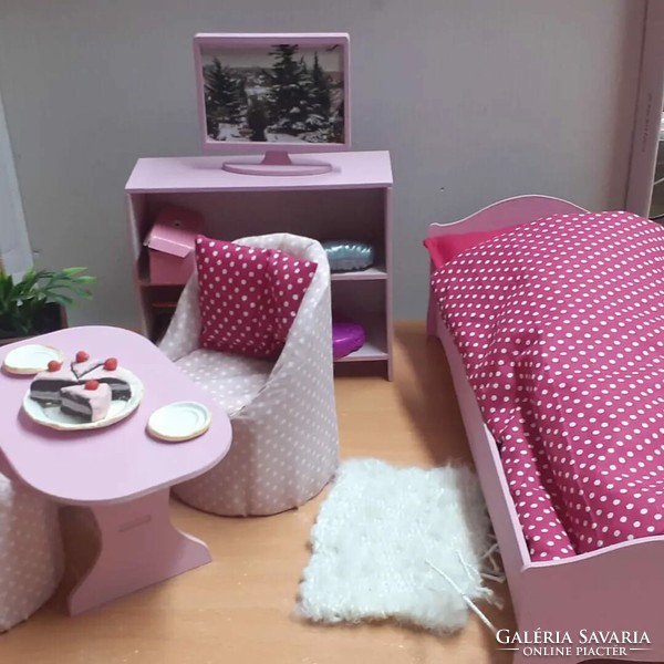 Barbie hálószoba bútorok