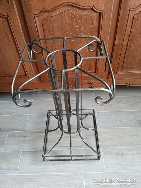 Custom made wrought iron table