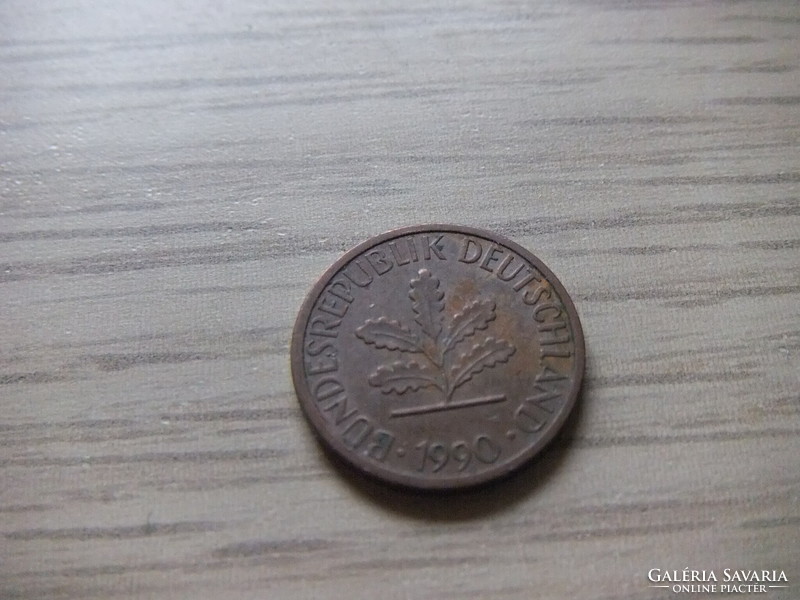 1   Pfennig   1990   (  J  )  Németország