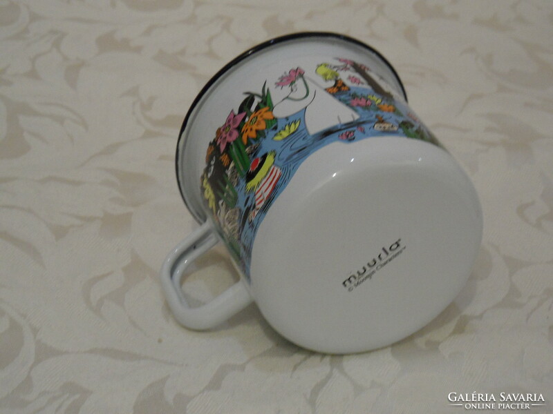 Muurla enamel fairy tale character metal cup, mug