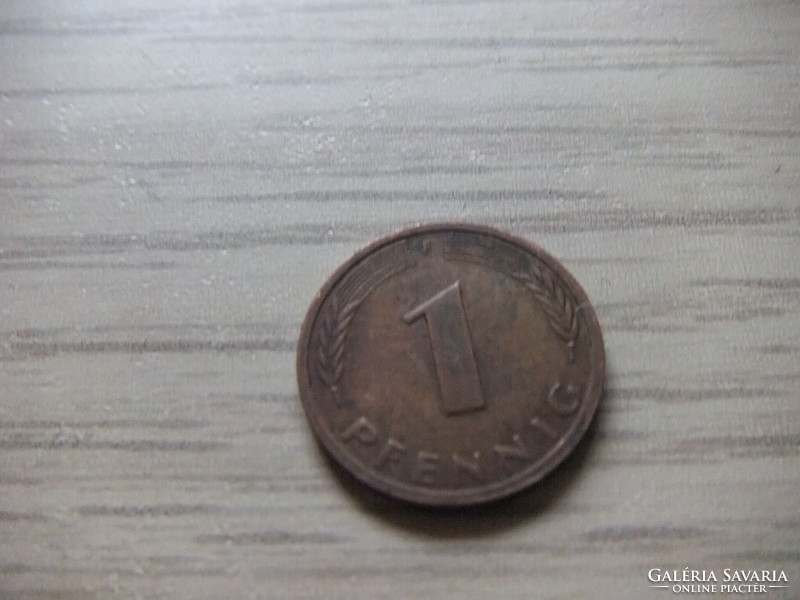 1   Pfennig   1981   (  F  )  Németország