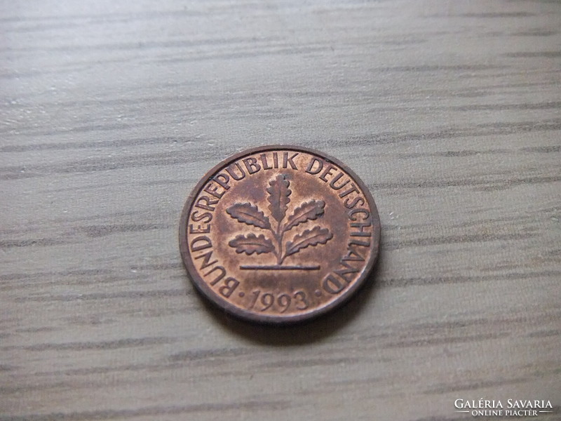 1   Pfennig   1993   (  F  )  Németország