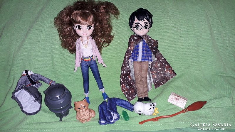 Eredeti Spin Master Harry Potter 20 cm-es Deluxe Harry Potter és Hermione Gringer figura EGYBEN