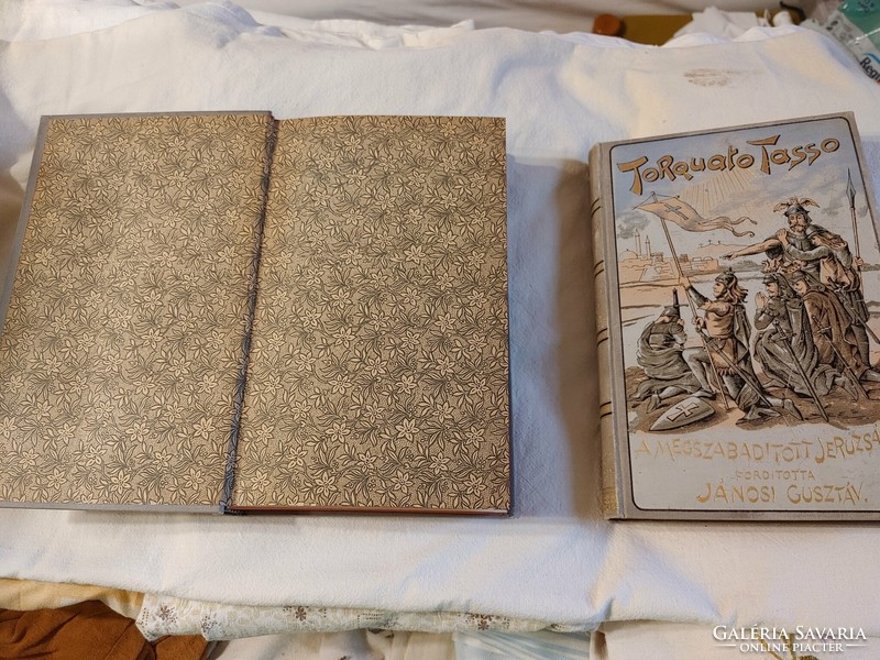 Torquato tasso: the liberated Jerusalem i-ii. [1893] Collector's auction copy!