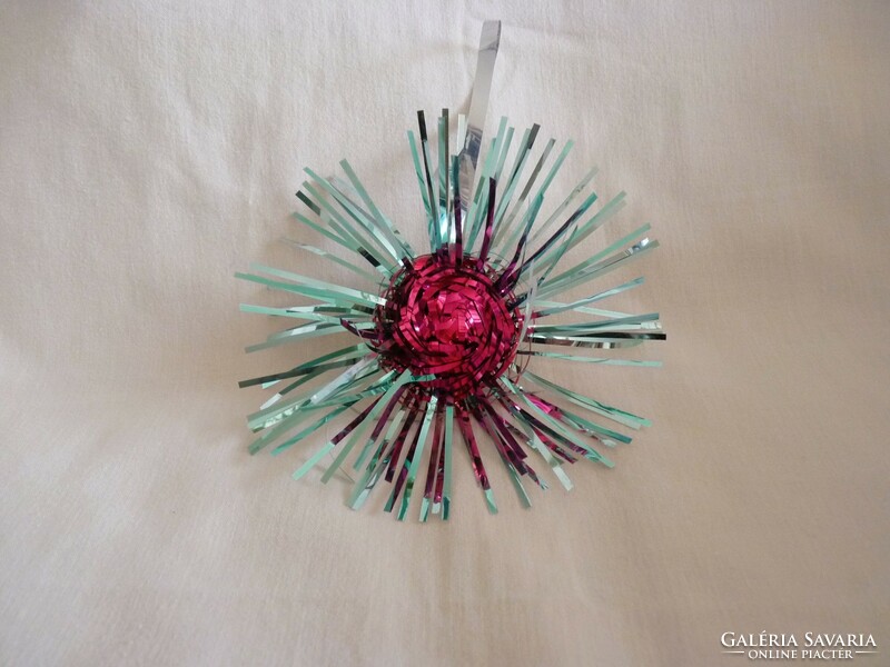 Retro Christmas tree decoration - laminated ornament!