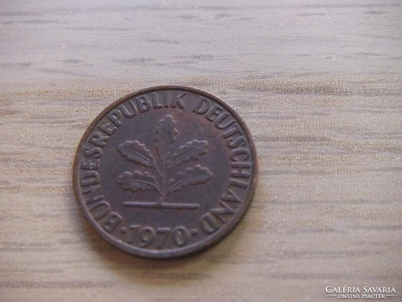 2 Pfennig 1970 ( f ) Germany