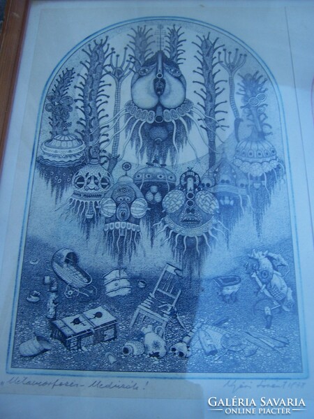 A collector's treat! Summer solstice (1928 - 1982): metamorphosis i-i-iii. Jellyfish, sea urchins, hydras /1978/