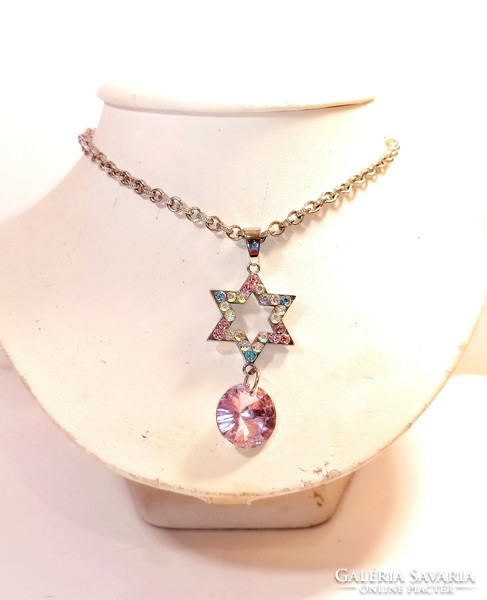 Star pendant, necklace (1140)