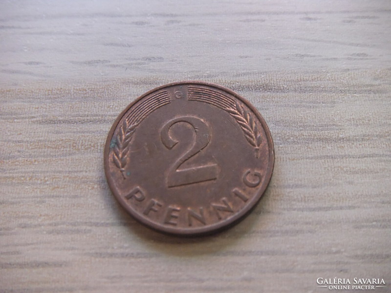 2   Pfennig   1981   (  G  )  Németország