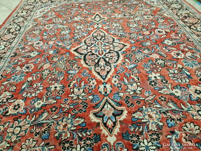 Antik iráni mahal  kézi csomózású 275x370 gyapjú perzsa szőnyeg BFZ560