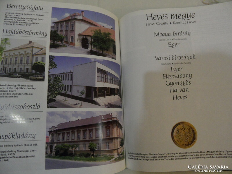 Dr. István Balsai: court buildings in Hungary