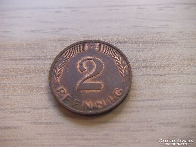 2 Pfennig 1978 ( f ) Germany