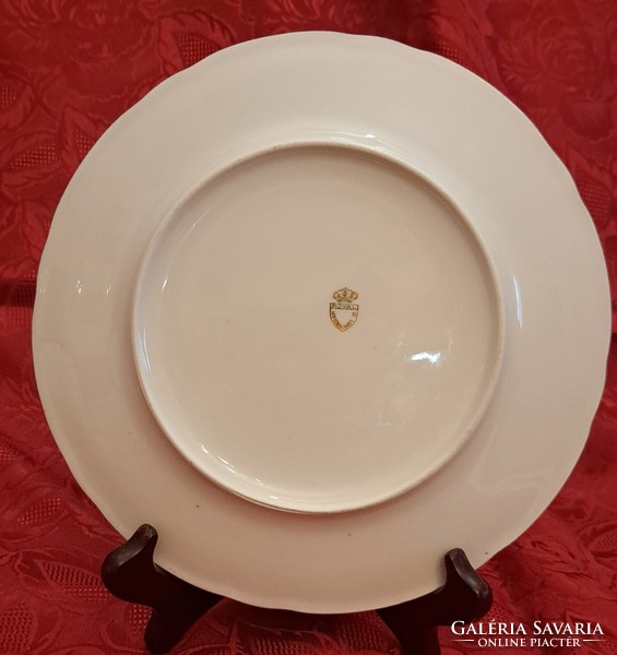 Halas porcelán tányér, dísztányér 2 (L4468)