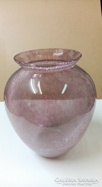 30cm fátyolüveg váza