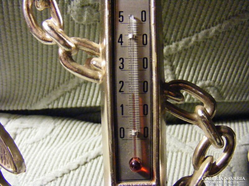 Retro  Balaton műanyag horgony hőmérő