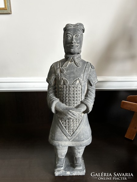 Chinese clay soldier 37.5 cm