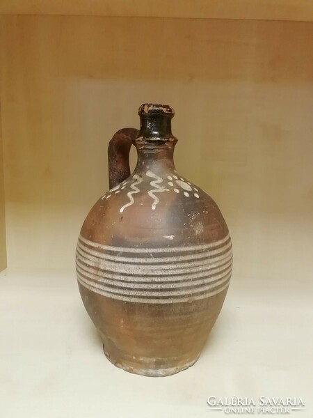 Retro ceramic harvest jar