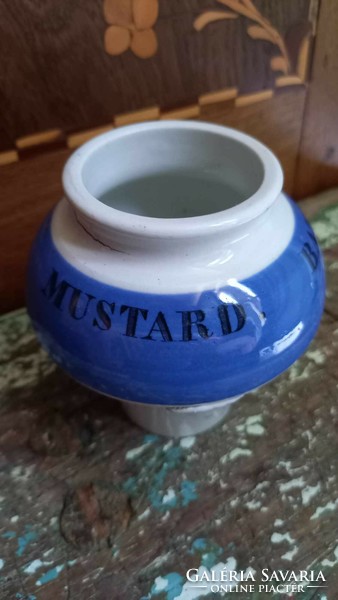 Old English mustard jar