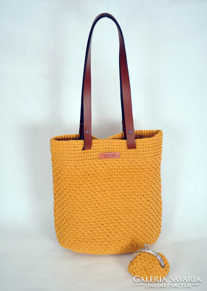 Ocher colored bag