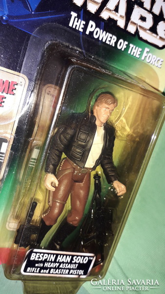 Original kenner star wars han solo in bespin planetary clothing figure with unopened box for collectors