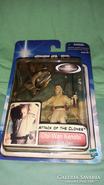 Collectors vintage star wars obi wan kenobi and a droid hasbro figure toy set with unopened box