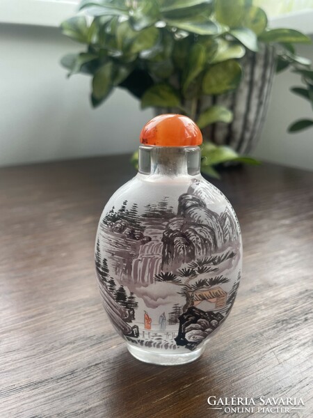 Chinese painted glass