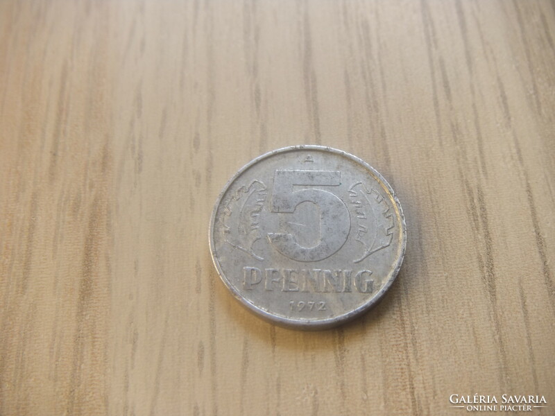 5 Pfennig 1972 ( a ) Germany
