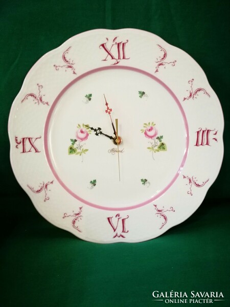 Herend wall clock