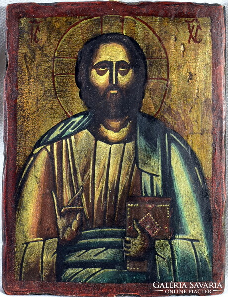 XIX. No. End of Christ Pantocrator icon