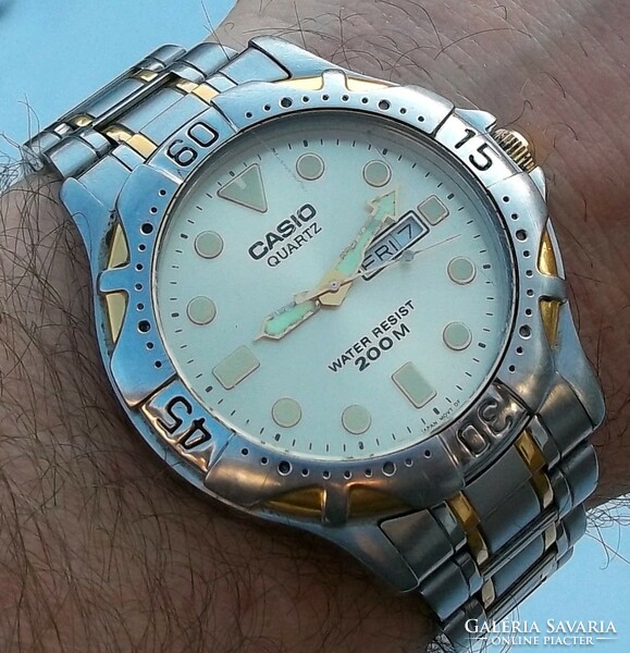 Casio mtd-1001 diver with crown lock