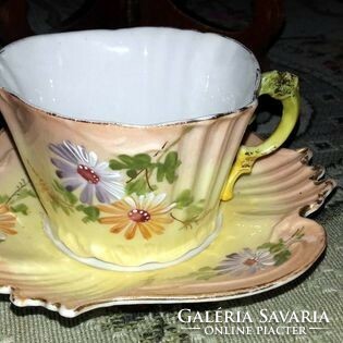 Art Nouveau monarchy-era majolica tea set - art@decoration